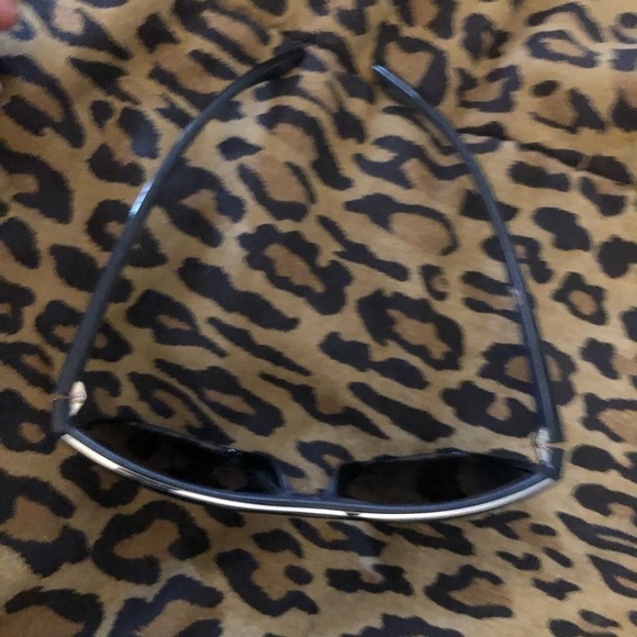 MARC NEW YORK black cat eye sunglasses dark lens wore once - Picture 3 of 9